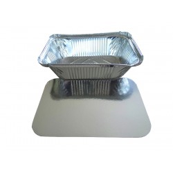 Σκεύος αλουμινίου (μερίδας φαγητού) R-43,  100 τεμαχίων