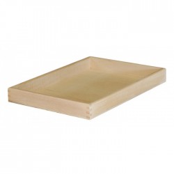 Δίσκος μνημοσύνου ξύλινος χωρίς λαβή 55x40x5 cm 